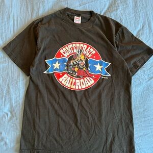 Vintage 90s Confederate Railroad When And Where T Shirt Size Large Band Rock